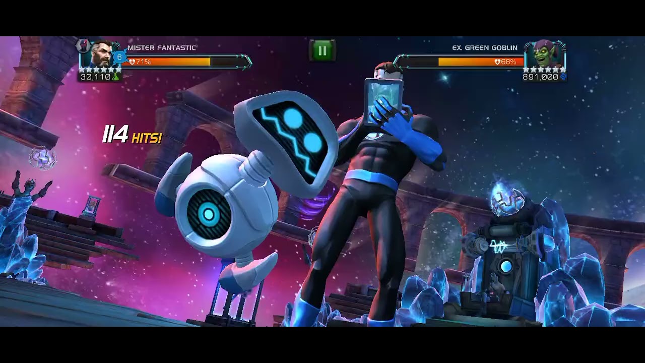 Mister Fantastic SLOWLY Solos Abyss Green Goblin - Marvel Contest of Champions