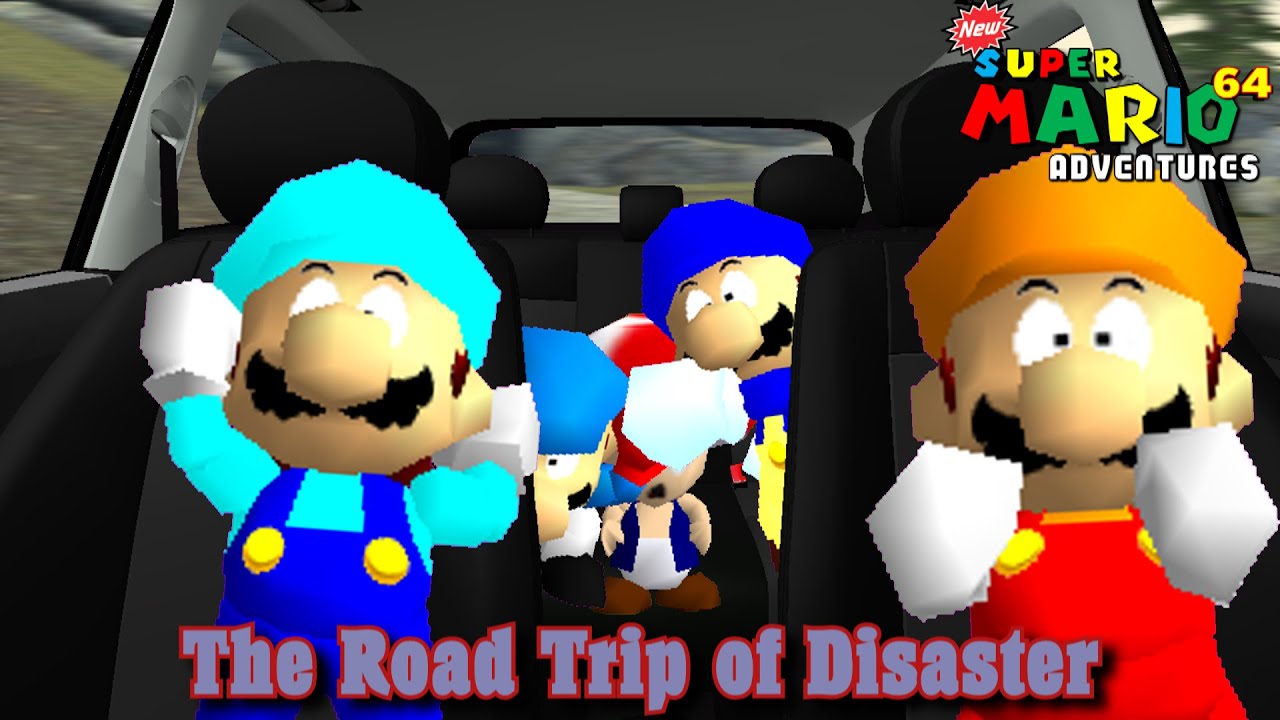 New! SM64 Adventures: The Road Trip of Disaster