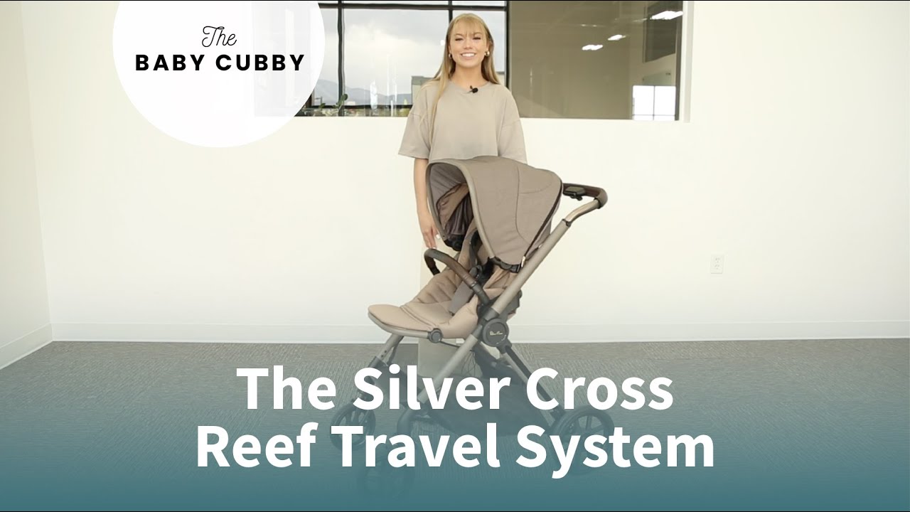 The NEW Silver Cross REEF Stroller COMPLETE Demo and Review