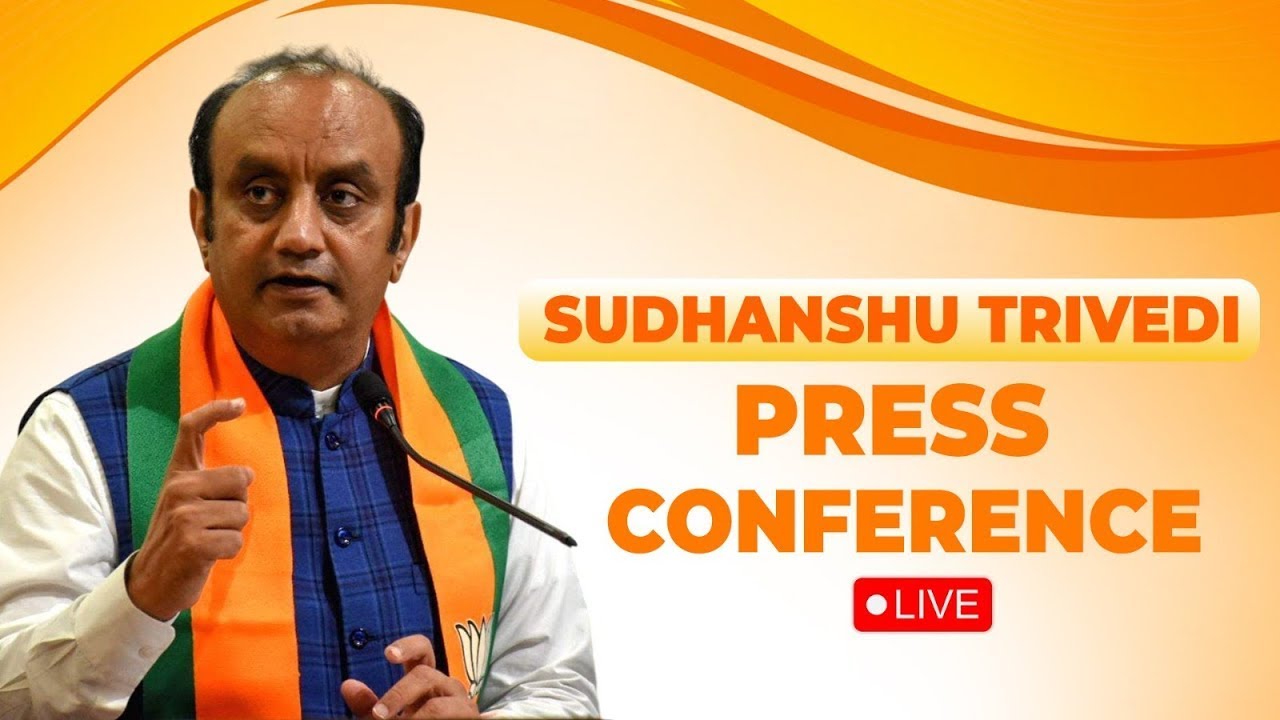 LIVE: BJP National Spokesperson Dr Sudhanshu Trivedi addresses press conference at BJP HQ, New Delhi