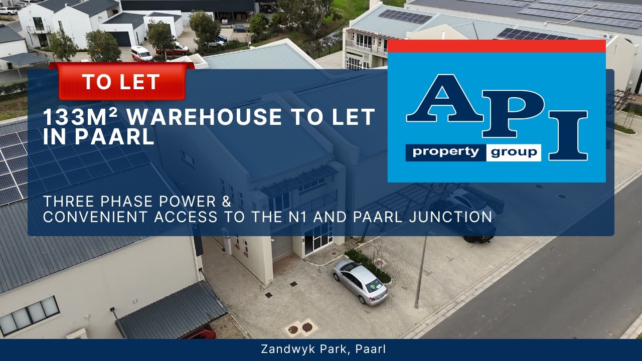 133m&sup2; Warehouse To Let in Paarl