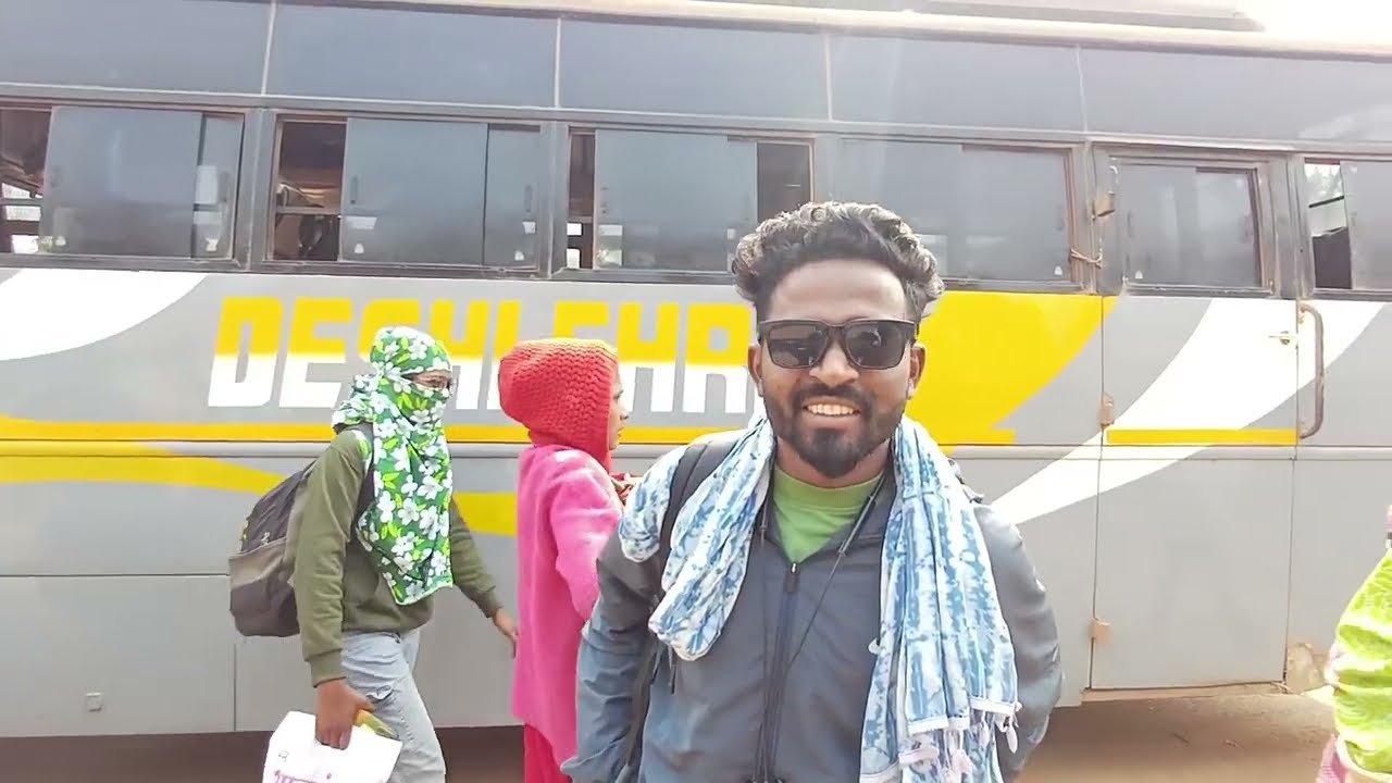 Bhairamgarh se Narayanpur | Local Bus Safar | Bastar Village Travel Vlog I @manishparbuliya_vlog 