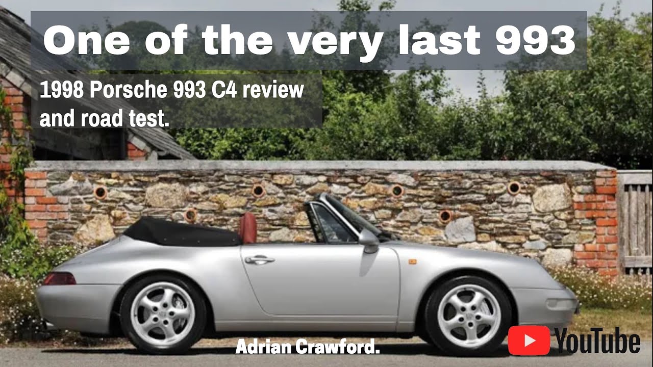 Test Drive and review 1998 Porsche 993 Carrera 4 cabriolet 'the last of the last'.