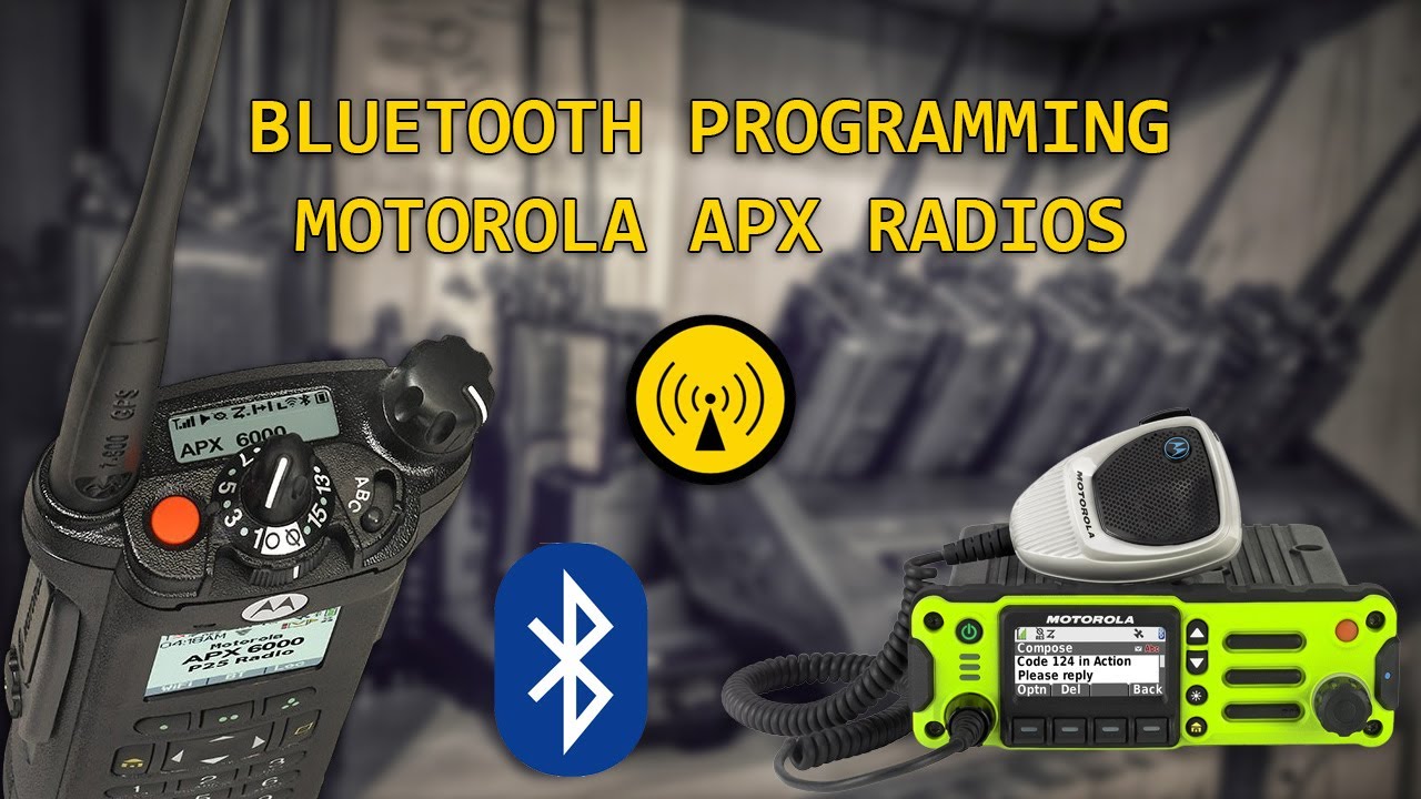 Bluetooth Programming on a Motorola APX8000