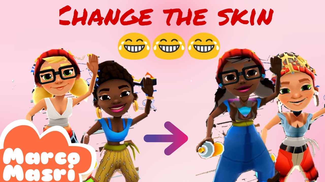 Subway Surfers: Change the character's skin
