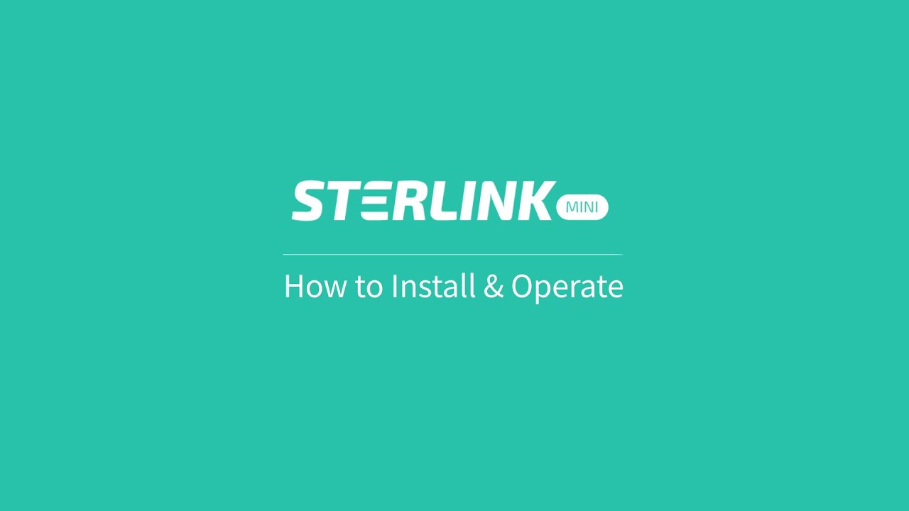 How to Use STERLINK MINI™
