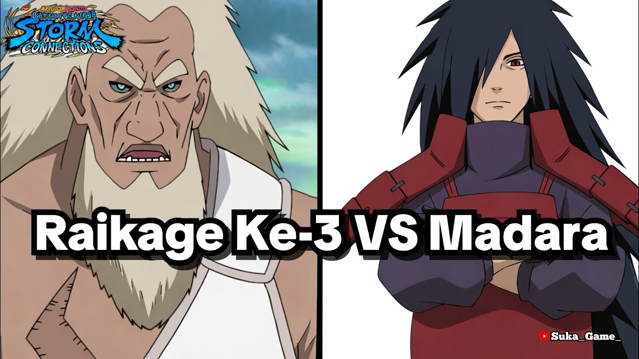 Raikage Ke-3 VS Madara (NARUTO X BORUTO Ultimate Storm Connections Indonesia)