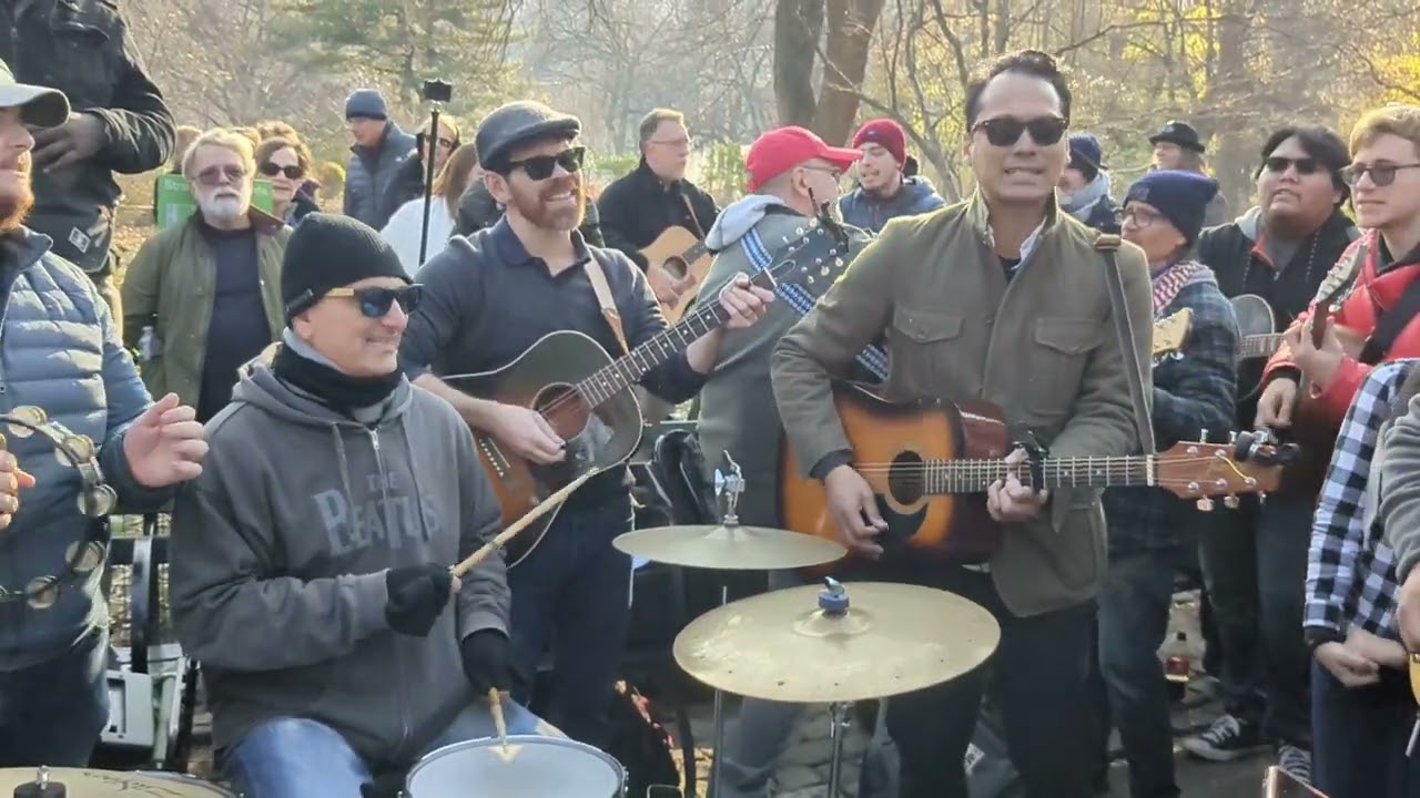 If I Needed Someone- John Lennon's 43rd Memorial at Strawberry Fields, NYC. 12/08/23