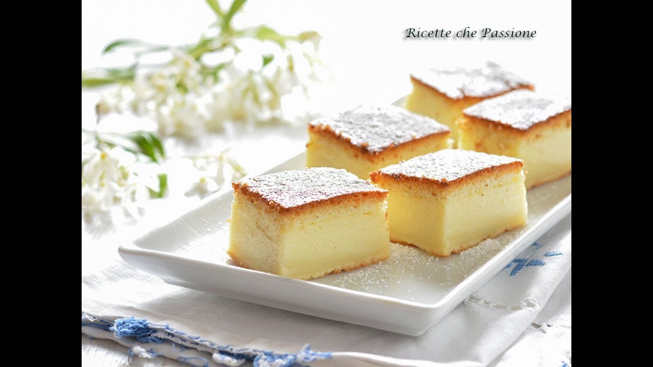 Torta magica alla vaniglia - 3 strati con 1 solo impasto - Ricette che Passione