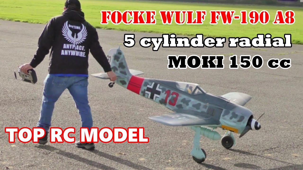TOP RC MODEL FOCKE WULF FW-190 A8 93