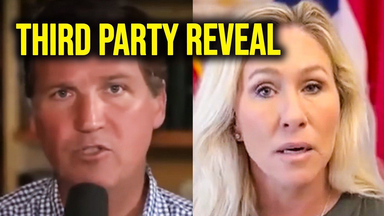 Tucker Carlson Reveals NEW Political Party As MTG Drops Surprise Announcement