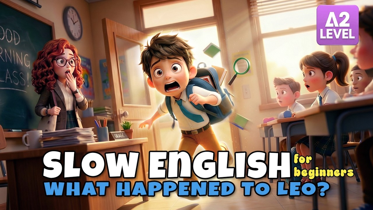 What Happened to Leo? | English Listening Story Compilation for Beginners (A1&ndash;A2 Level)