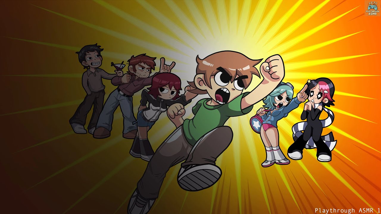 Scott Pilgrim vs The World: The Game ASMR Playthrough