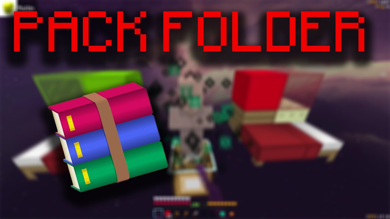 The BIGGEST Bedwars Pack Folder (100+ rare packs)