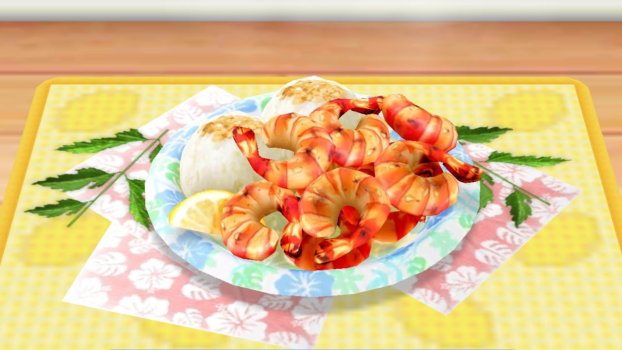 Cooking Mama | Garlic Shrimp