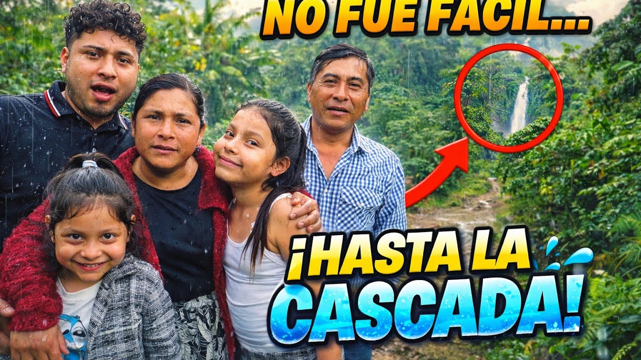 😱 CAMINATA EXTREMA💦 ¡HASTA LA CASCADA!