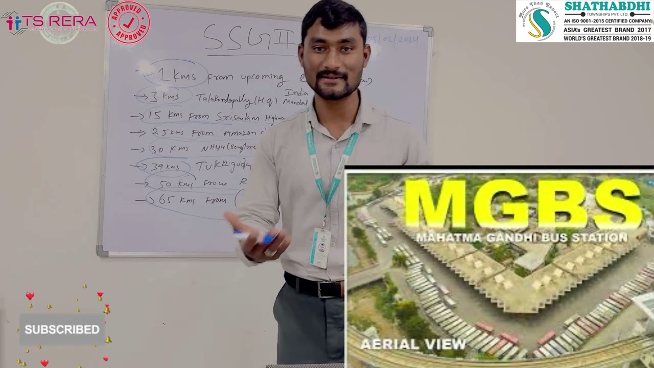 RESIDENTIAL PLOT FOR SALE DTCP AND TSRERA| SRISAILAM HIGHWAY| CLOSE TO RRR PRAPOSAL