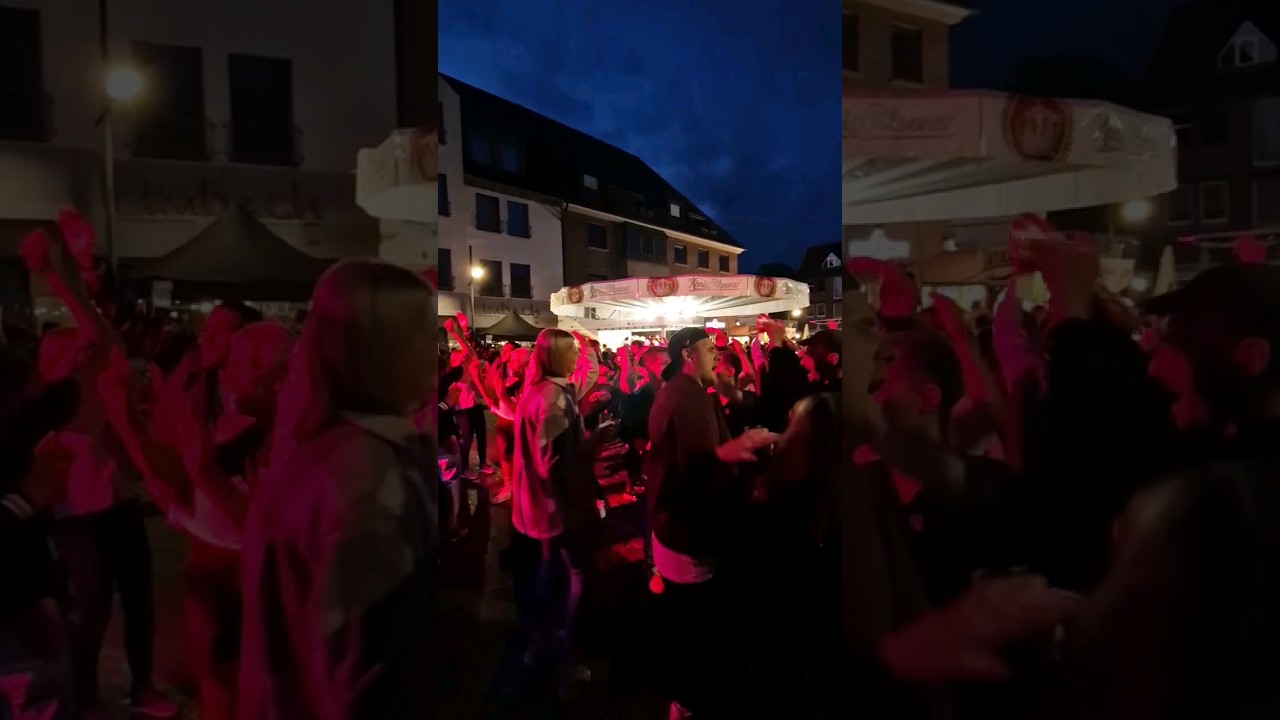 YMCA der #marktplatz bebt #gro&szlig;kirmes #greven #2023