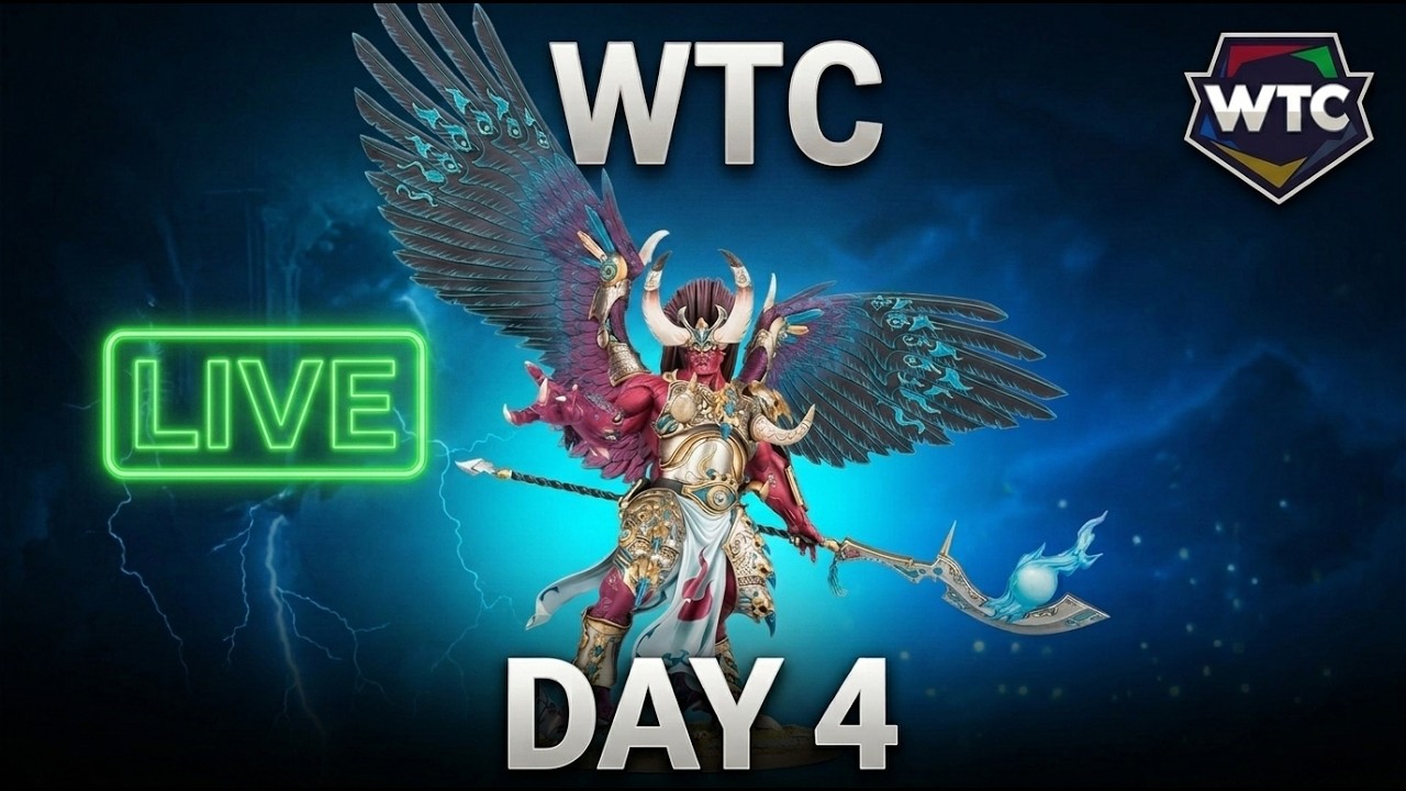🔥WTC 2026 - WTC - Day 4 - Warhammer 40k🔥