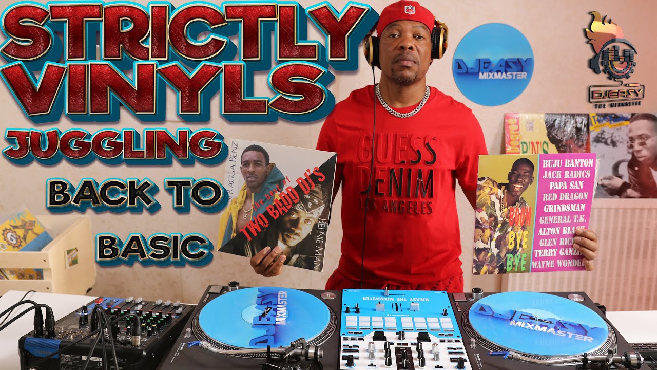 90S OLD SCHOOL DANCEHALL STRICTLY VINYLS JUGGLING BACK TO BASIC BASHMENT STYLE MEGA MIX