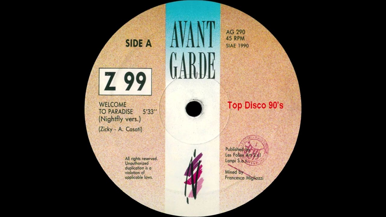 Z99 - Welcome To Paradise (Nightfly Vers.)