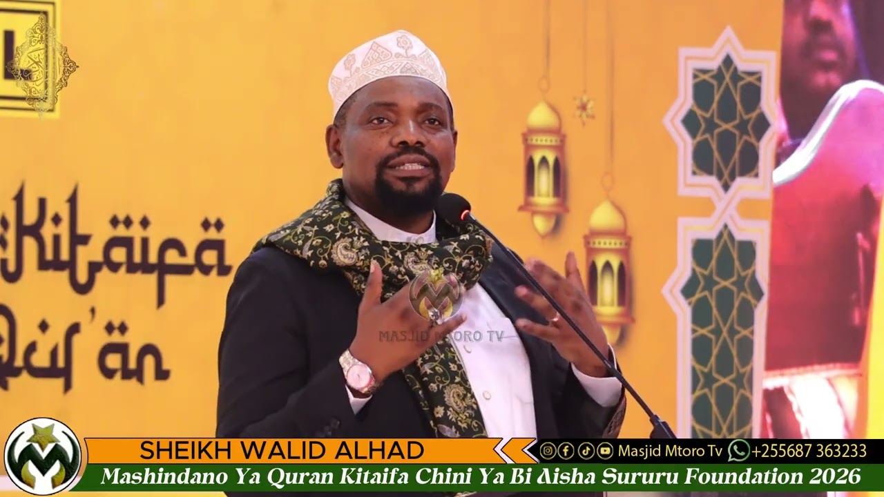 UANAUME SIO KUA NA NDEVU, SIO KUOA SANA, BALI NIWALE WANAO SIMAMIA AHADI ZAO NA ALLAH SHEIKH WALID