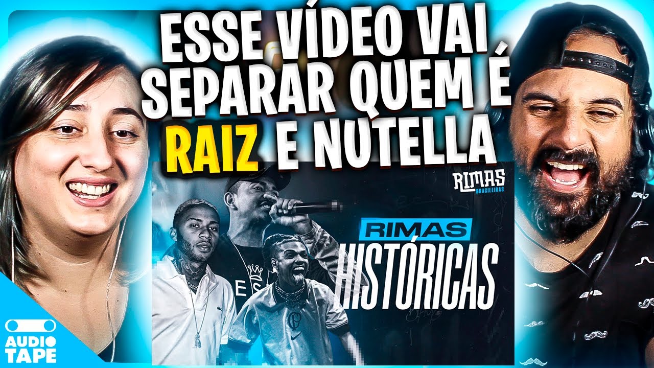 75 RIMAS HISTÓRICAS NAS BATALHAS DE RIMA (Batalha de Rimas) |  AUDIO TAPE REACT