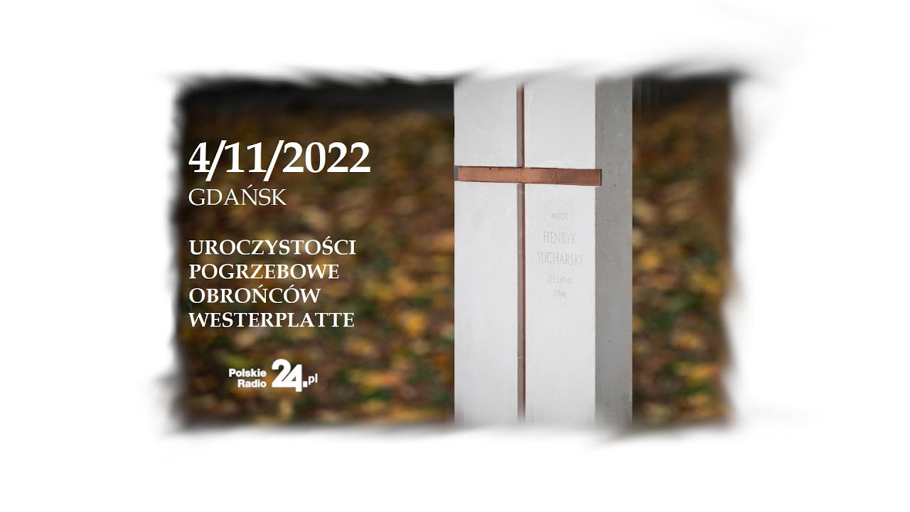 Uroczystości pogrzebowe obrońców Westerplatte | Cmentarz Wojska Polskiego w Gdańsku