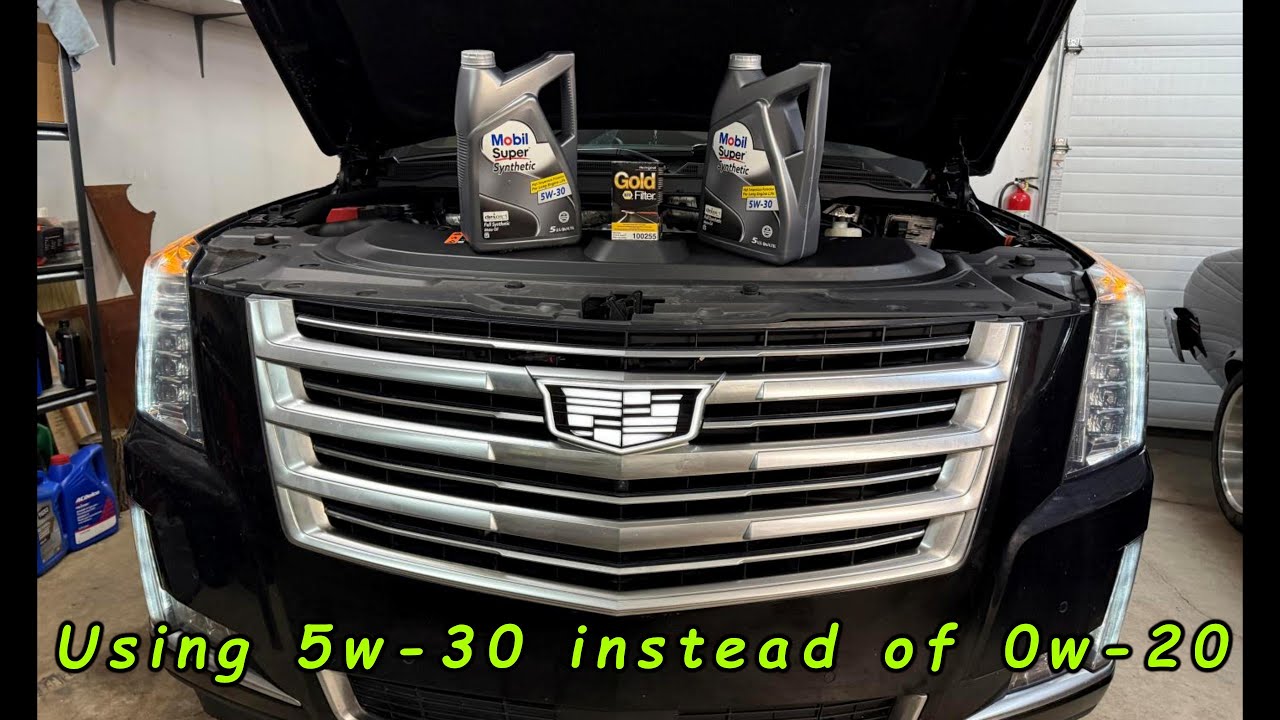 2015-2020 Cadillac Escalade 6.2l Oil Change