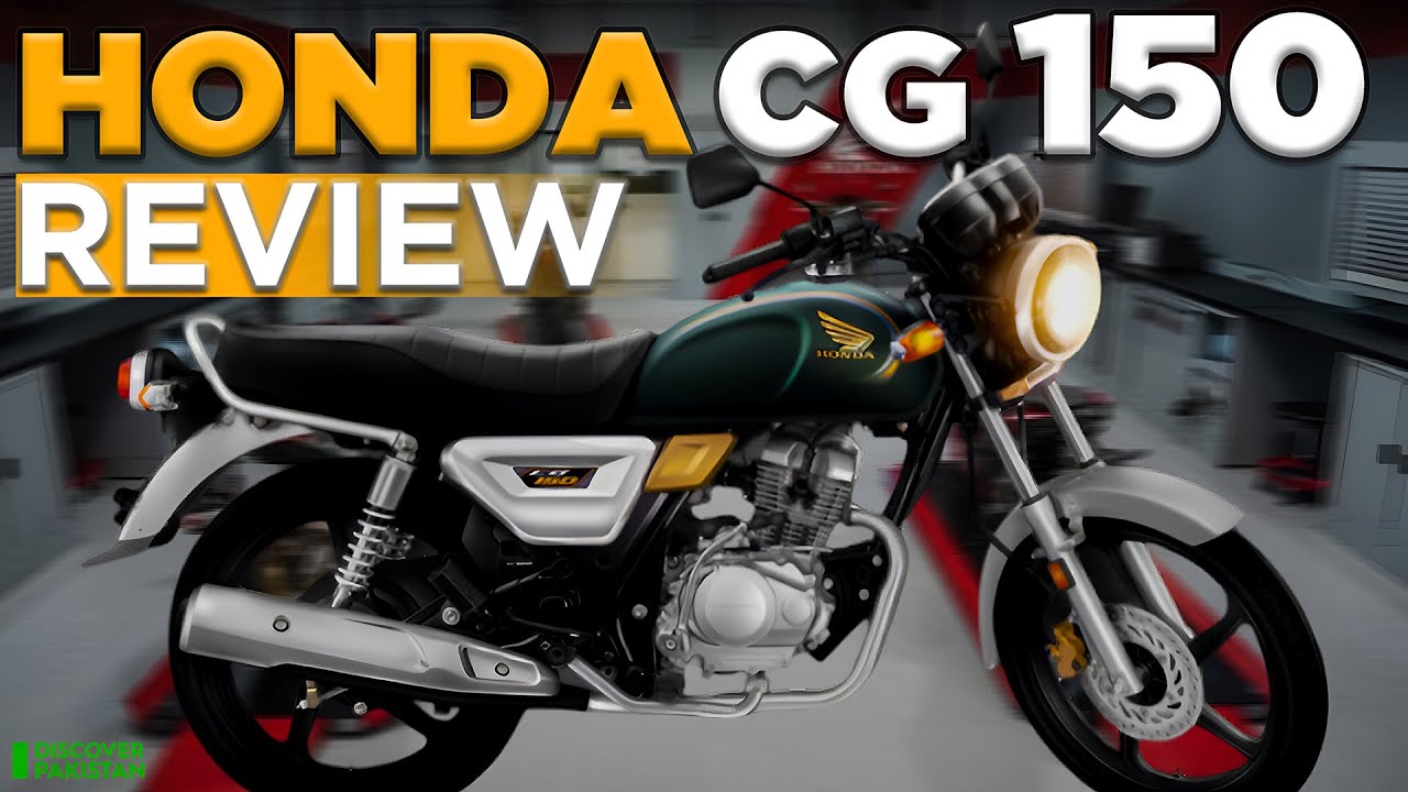 New Honda CG 150 | Honda CG 2025 Model | Price, Modern Features | CG 150 Review | Discover Pakistan