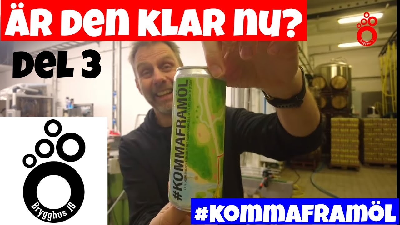 Vi burkar den officiella #kommaframöl hos Brygghus 19 #husbilsliv #brygghus19 #husbilstips #husbil