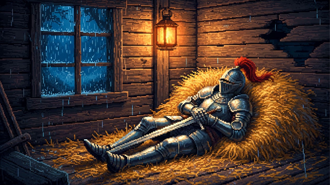 Go to sleep, traveler… You’re safe inside