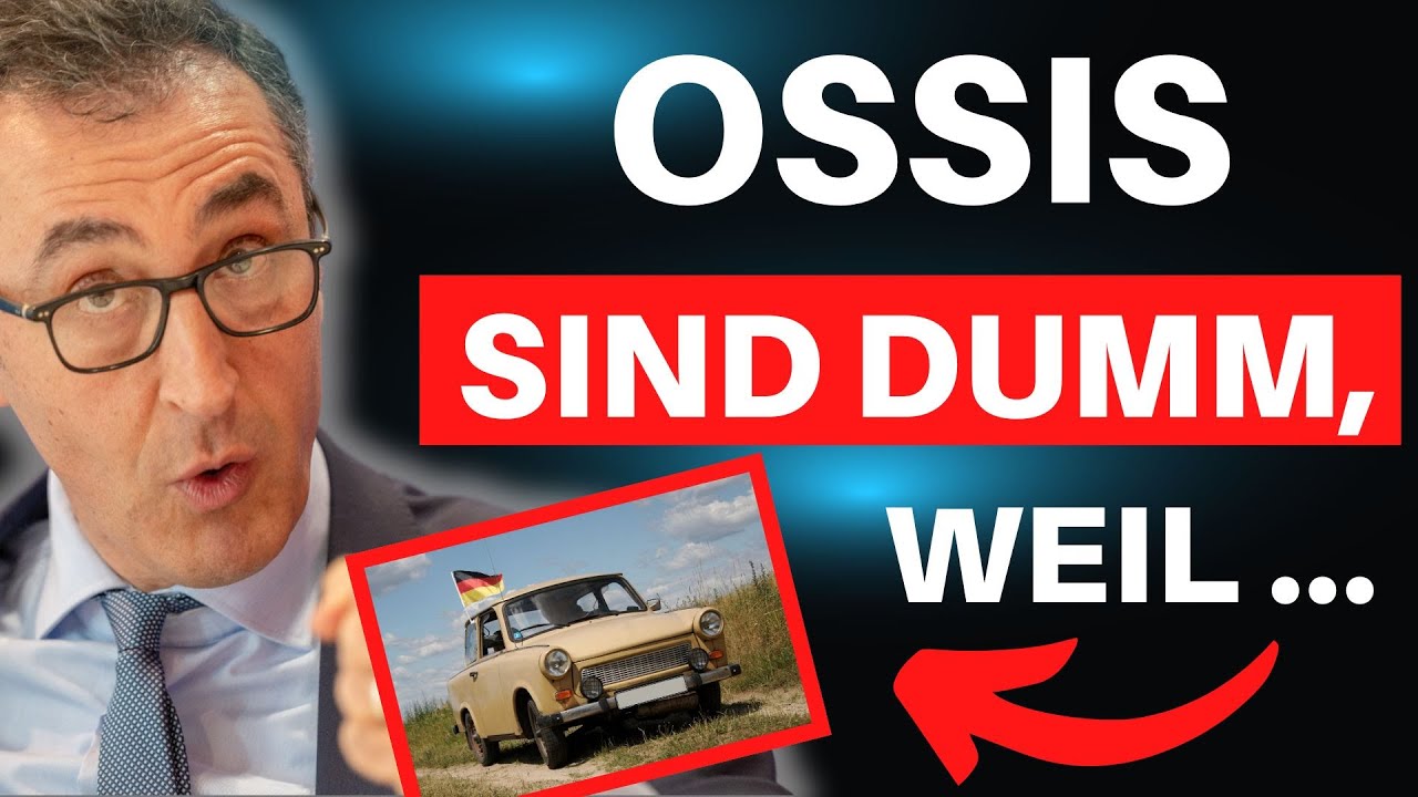 Grüner beleidigt Ossis: DAS sagte er wirklich!