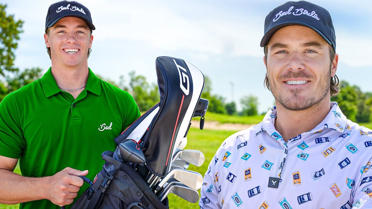 Я удивил своего брата ПОЛНОЙ примеркой клюшки Titleist!