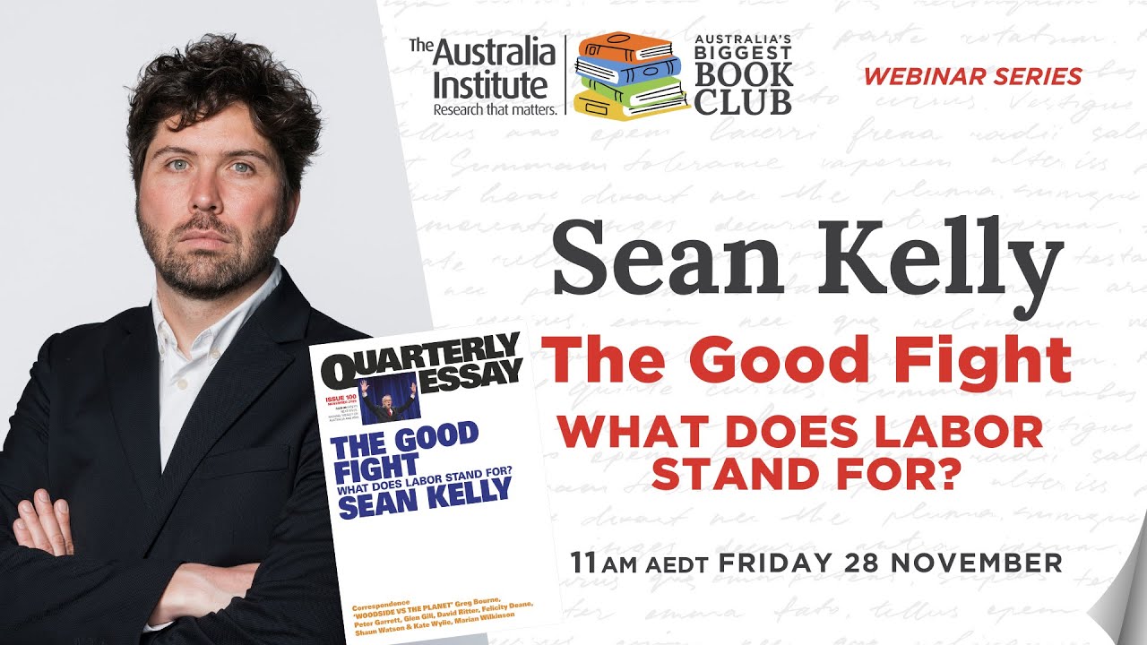 The Good Fight with Sean Kelly | Australia's Biggest Book Club