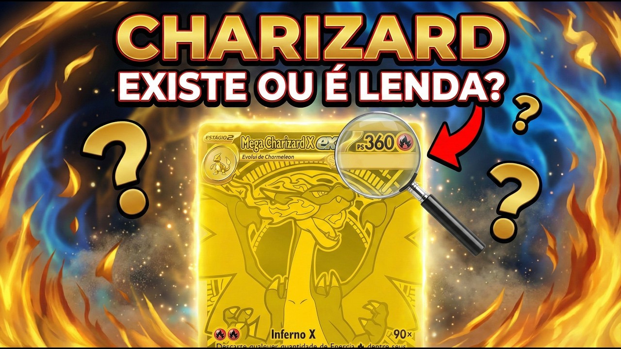 CADÊ VOCÊ CHARIZARD ????