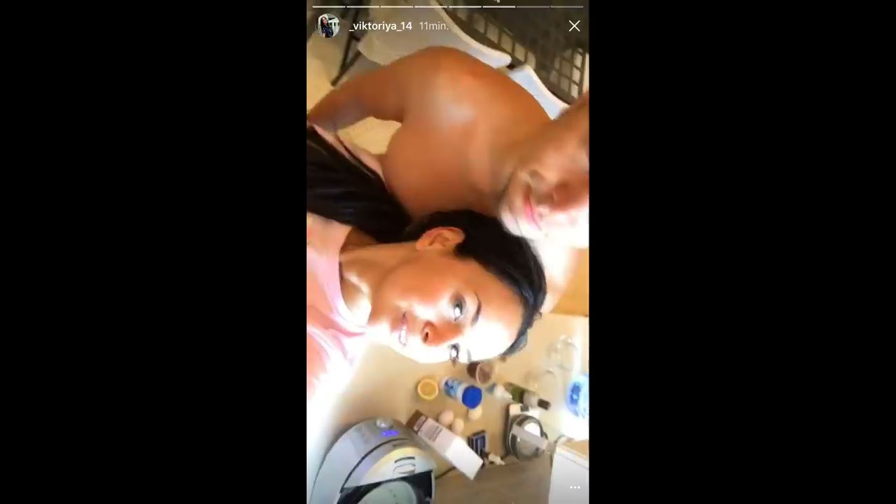 У Виктории Романец и Антона Гусева ЛюбоФФФь, в Instagram сториз 05-05-2017