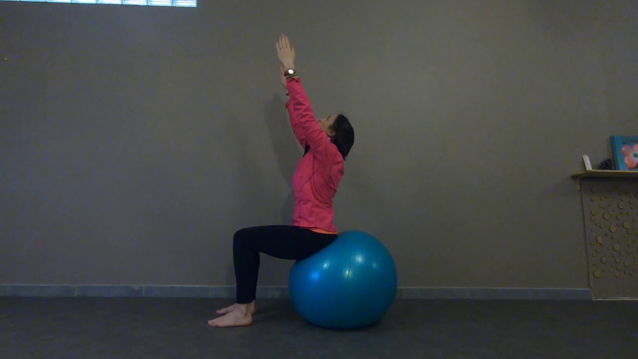 Cours n°34 de Pilates swiss ball débutant