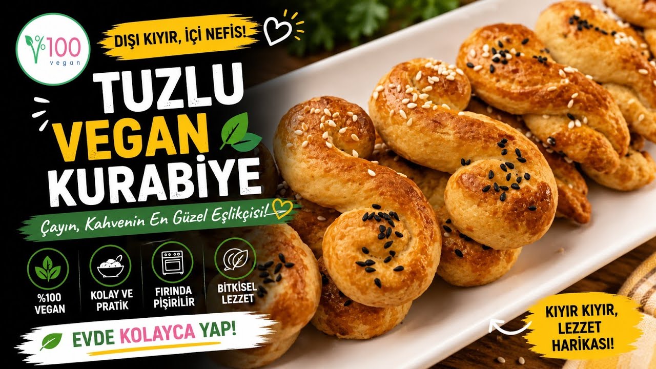 Tuzlu kurabiye tarifi / The recipe for salted cookies