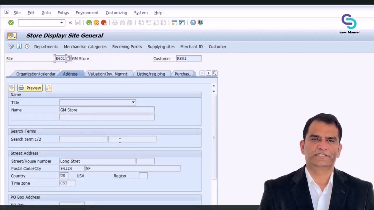 Getting started with Master and Transaction Data - SAP Retail