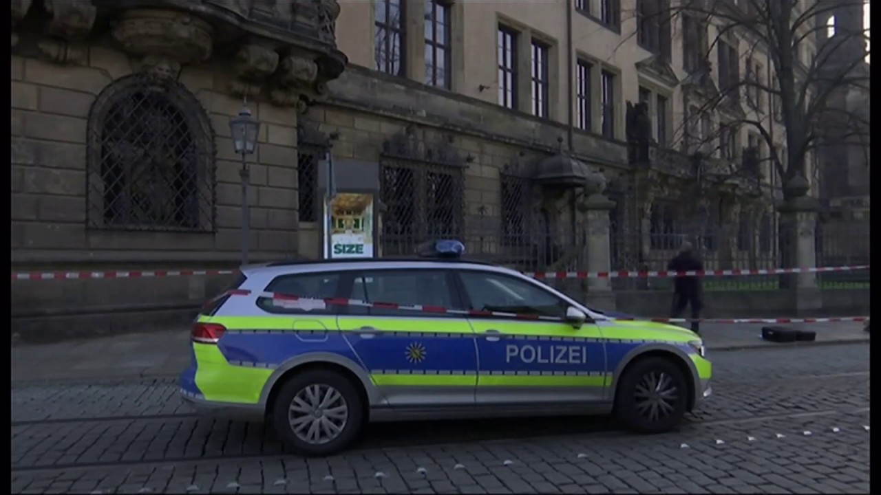 &euro;1 bn (Euros) treasure collection theft (Germany) - BBC News - 25th November 2019