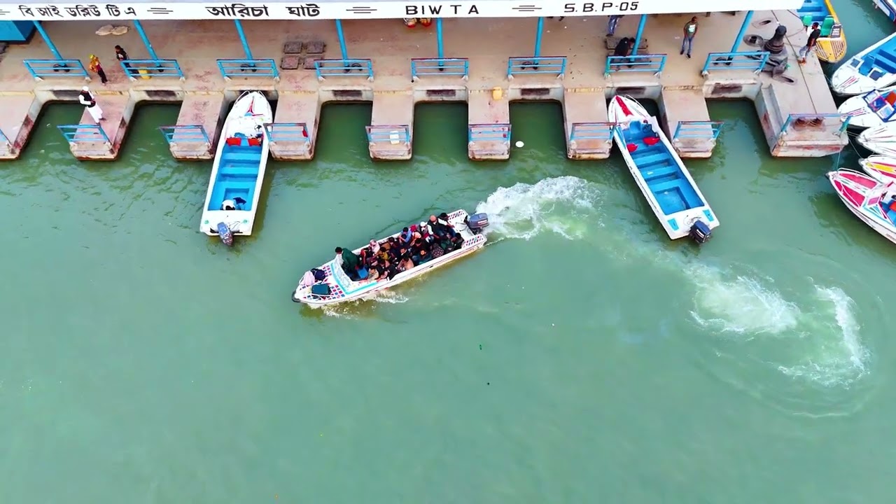 “Life Along the Padma River | Boats, Ferries & Timeless Riverbank Views