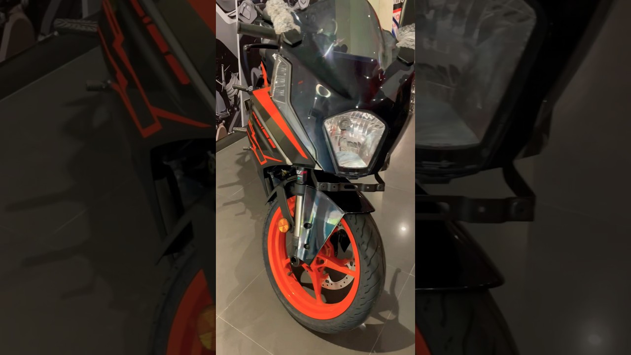 KTM RC125 2023 Black New Colour Launched #youtubeshorts #shorts #ktm #rc125 #viral