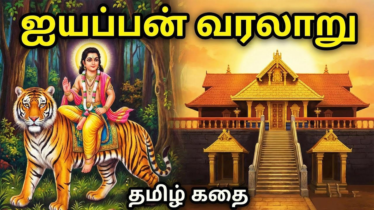 சபரிமலை ஐயப்பன் முழு வரலாறு | Sabarimala Ayyappan History in Tamil |@KATHAIPETTI_official