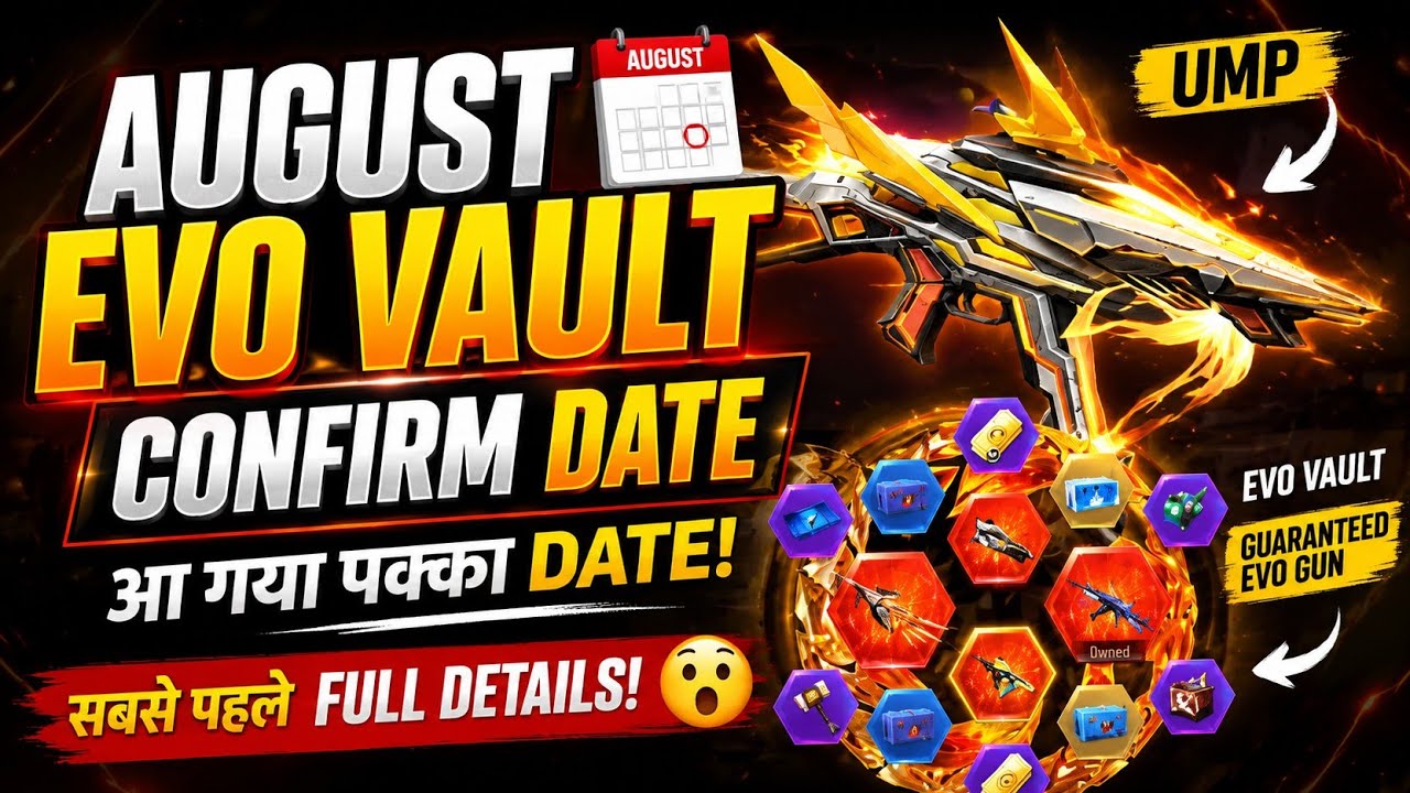 Next Evo Vault Event🫣In Free fire 😋🥳 | Next Evo Gun Free fire | Free fire upcoming update#freefire 