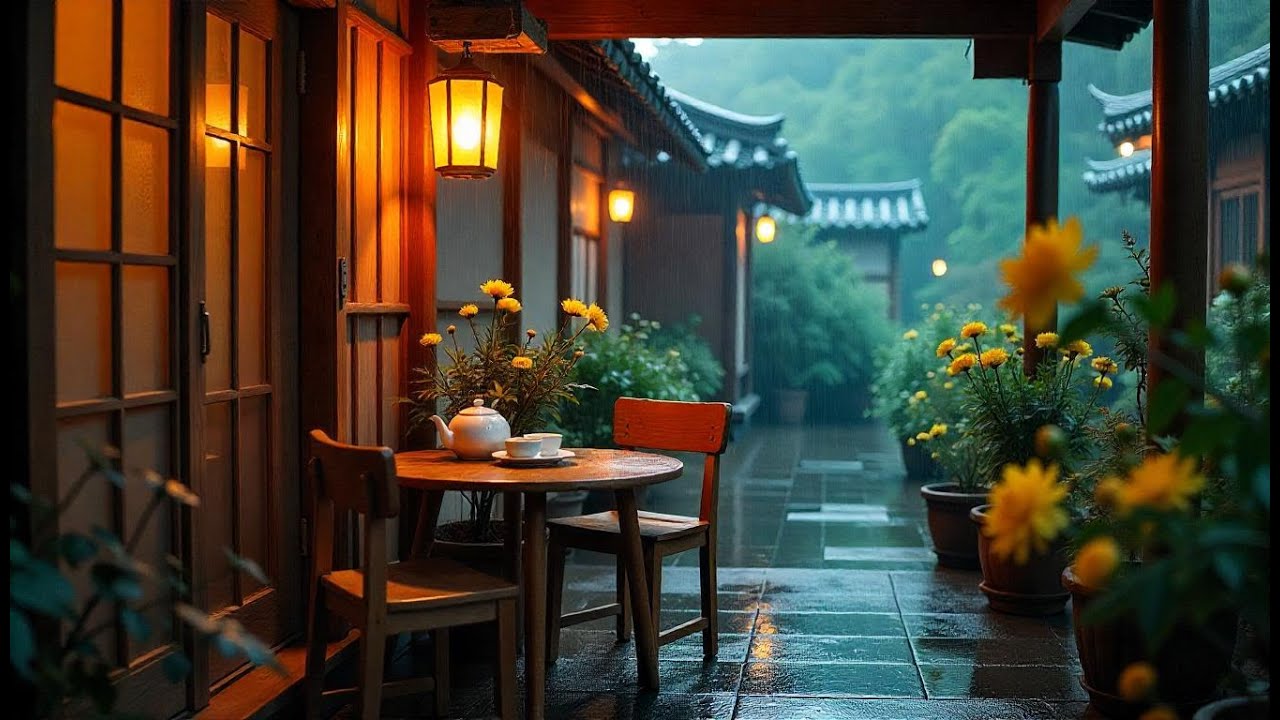 The Soft Sound of Rain on the Window Makes You Free Your Mind& Relax😴Sleep Better on a Rainy Day