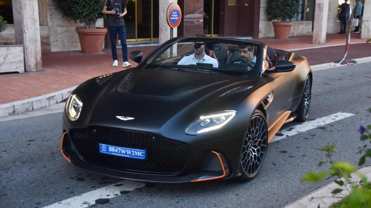 Supercars in Monaco 2023 + 1 of 199 DBS 770 Ultimate Volante!!