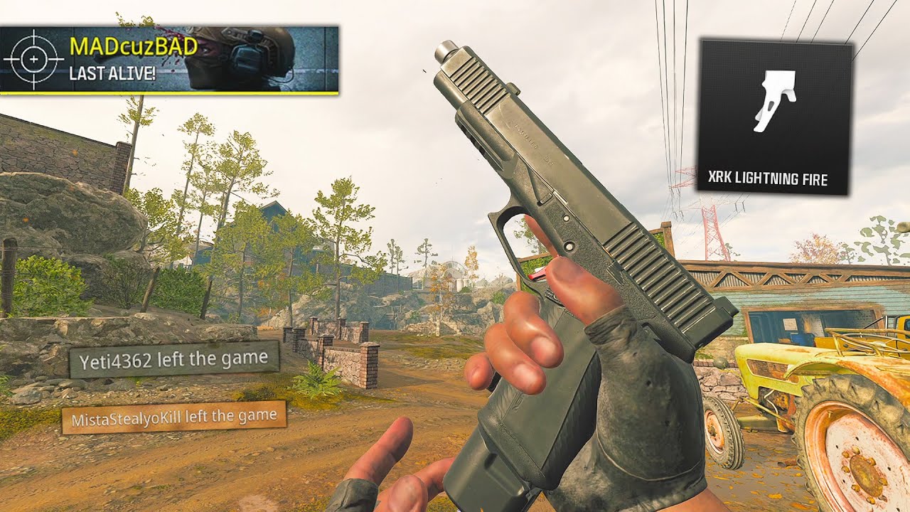 I busted out the GLOCK with a SWITCH and had toxic players RAGE QUITTING