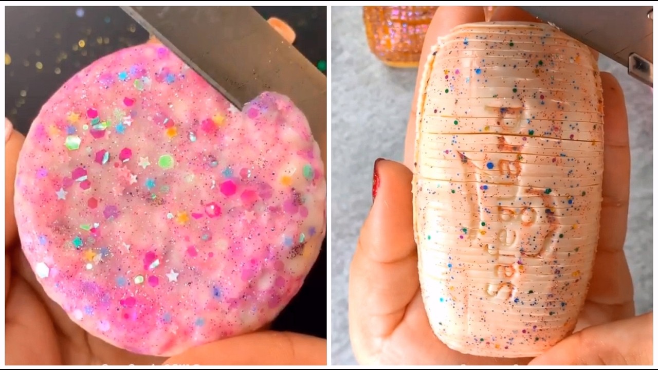 ✨ ASMR Soap Carving for Stress Relief ✨