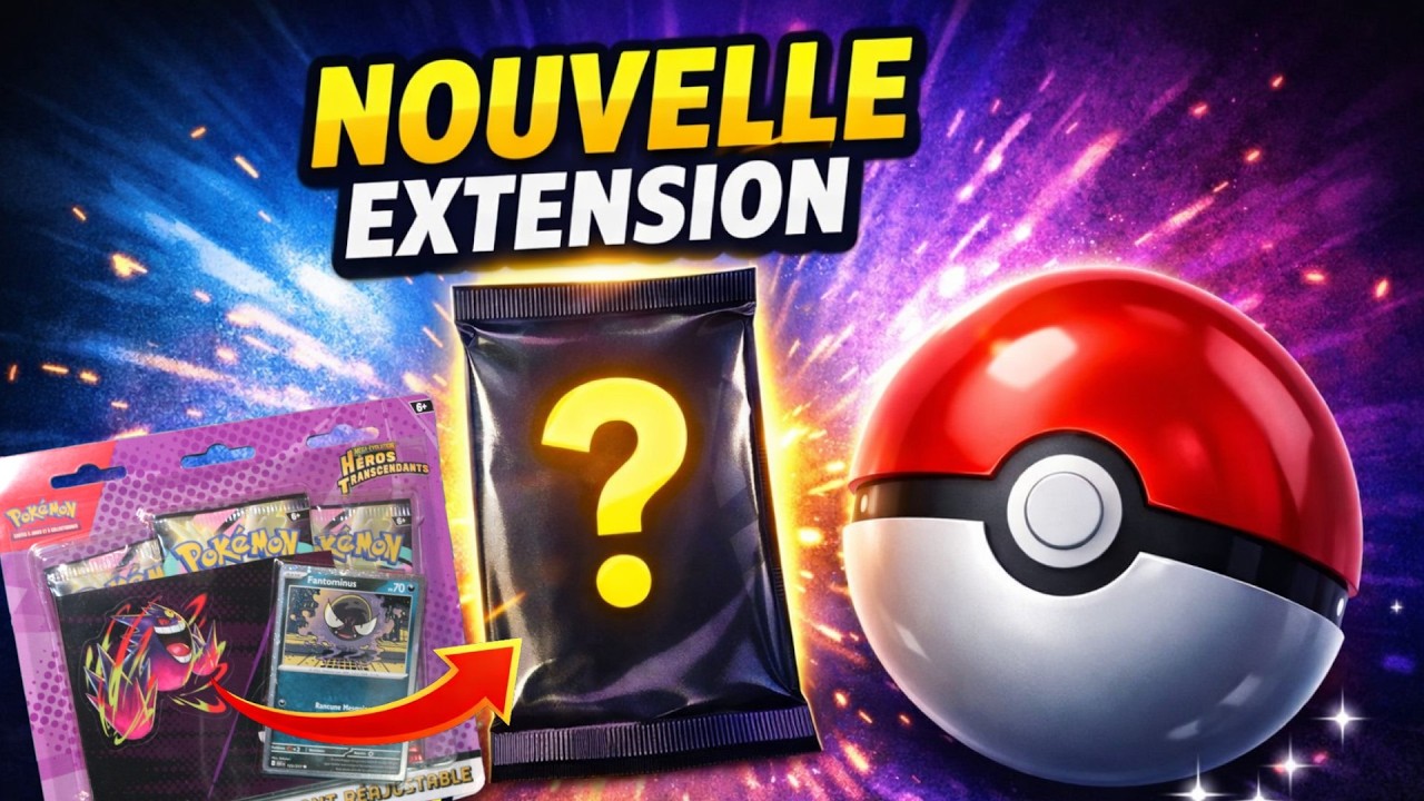 Open Pokémon MEGA ÉVOLUTION : Tripack Fantominus & Display 6 Pokéballs 2025 ⚡ Héros Transcendants